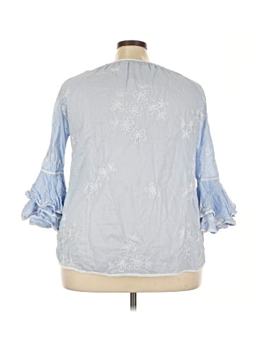 New Directions 3/4 Sleeve Blouse (view 2)