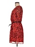 Freebird Animal Print Red Cocktail Dress Size M - photo 5