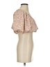 Zara Pink Short Sleeve Blouse Size S - photo 4