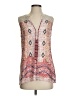 Weston Tan Sleeveless Blouse Size S - photo 1