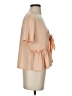 Unbranded Tan Short Sleeve Blouse Size S - photo 4