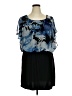 Cato 100% Polyester Blue Cocktail Dress Size XL - photo 1