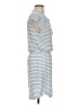 Splendid Stripes Blue Casual Dress Size XS - photo 4