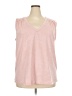 Nine Britton Pink Sleeveless T-Shirt Size 2X - photo 1