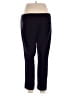 Ann Taylor LOFT Outlet Solid Black Active Pants Size 14 - photo 2