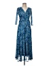 Kate and Lily 100% Polyester Blue Cocktail Dress Size 6 (petite) - photo 1