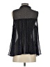 LC Lauren Conrad 100% Polyester Polka Dots Black Sleeveless Blouse Size S - photo 2