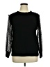 Indigo Rose Black Pullover Sweater Size XL - photo 1