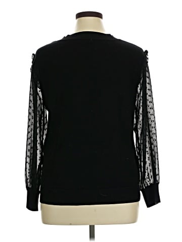 Indigo Rose Pullover Sweater (view 2)