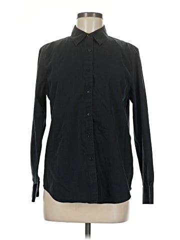 Jones New York Signature Long Sleeve Button-Down Shirt (view 1)