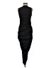 PrettyLittleThing Solid Black Cocktail Dress Size 4 - photo 1