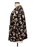 CAbi 100% Polyester Floral Black 3/4 Sleeve Blouse Size L - photo 5