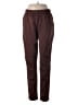 Assorted Brands 100% Polyester Solid Burgundy Track Pants Size M - photo 1