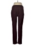 Baccini Solid Burgundy Casual Pants Size 12 - photo 2