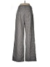 Shein 100% Polyester Houndstooth Gray Casual Pants Size 6 - photo 2
