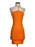Unbranded Color Block Orange Cocktail Dress Size S - photo 1