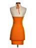 Unbranded Color Block Orange Cocktail Dress Size S - photo 2