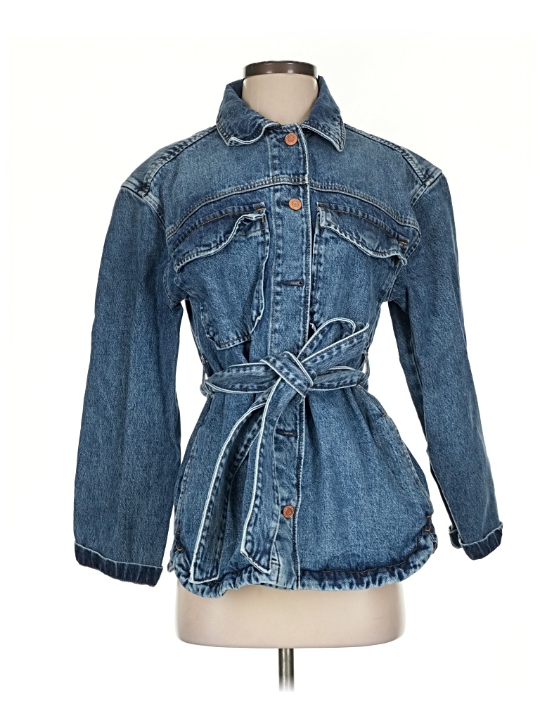Pre-owned Gap Denim Jacket In Blue