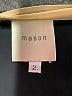 Mason 100% Silk Black Blouse Size 2 - photo 7