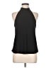 Theory 100% Polyester Black Sleeveless Blouse Size M - photo 1