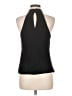 Theory 100% Polyester Black Sleeveless Blouse Size M - photo 2