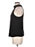 Theory 100% Polyester Black Sleeveless Blouse Size M - photo 5