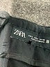 Zara Solid Black Shorts Size S - photo 3