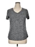 Danskin Tweed Gray Active T-Shirt Size XL - photo 1