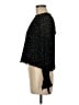 Zara 100% Polyester Black 3/4 Sleeve Blouse Size M - photo 5