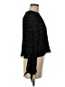 Zara 100% Polyester Black 3/4 Sleeve Blouse Size M - photo 4
