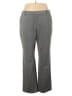 Charter Club Chevron-herringbone Gray Dress Pants Size 14 - photo 1
