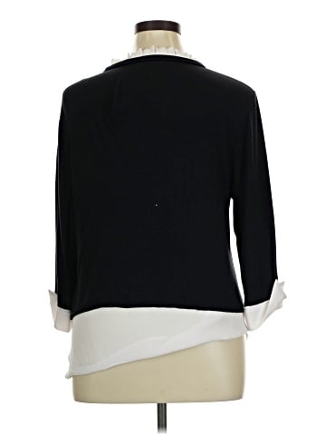 Elle 3/4 Sleeve Blouse (view 2)