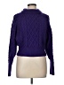 H&M Purple Turtleneck Sweater Size M - photo 1