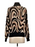 St. John Sport Animal Print Brown Pullover Sweater Size P (Petite) - photo 2