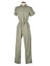 Sincerely Jules 100% Rayon Solid Green Jumpsuit Size S - photo 1