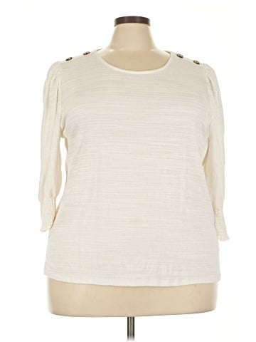 retrology 3/4 Sleeve Top (view 1)