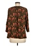 Garnet Hill Brown 3/4 Sleeve Blouse Size M - photo 2