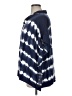 New Directions Tie-dye Blue Poncho Size 1X - photo 5