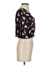 Zara Black 3/4 Sleeve Blouse Size S - photo 4