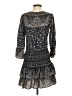 Veronica Beard 100% Silk Paisley Gray Casual Dress Size 2 - photo 2