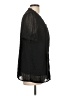 Unbranded 100% Polyester Black Short Sleeve Blouse Size L - photo 4