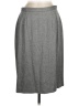 Michele Chevron-herringbone Gray Casual Skirt Size 14 - photo 1