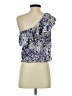 American Eagle Outfitters 100% Polyester Blue Sleeveless Blouse Size XS - photo 2