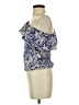 American Eagle Outfitters 100% Polyester Blue Sleeveless Blouse Size XS - photo 5