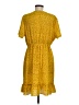 Glamorous 100% Polyester Yellow Casual Dress Size 8 - photo 2