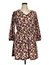 Nine West Paisley Brown Casual Dress Size XL - photo 1