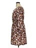 Nine West Paisley Brown Casual Dress Size XL - photo 5