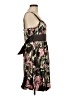 Studio Y Floral Brown Cocktail Dress Size 9 - 10 - photo 4