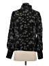 AP.NY Floral Black Long Sleeve Turtleneck Size XS - photo 2