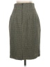 Mystery 100% Rayon Tweed Gray Formal Skirt Size 4 - photo 2